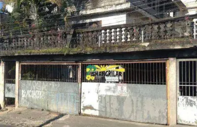 Terreno à venda com casa antiga, 242 m² por r$ 450.000 - parque sete de setembro - diadema/sp