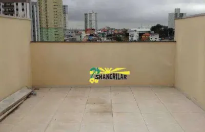 Cobertura com 2 dormitórios à venda, 148 m² por r$ 590.000 - vila valparaíso - santo andré/sp