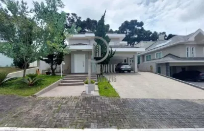 Casa de alto padrao com 3 suites e 4 banheiros em pineville, pinhais