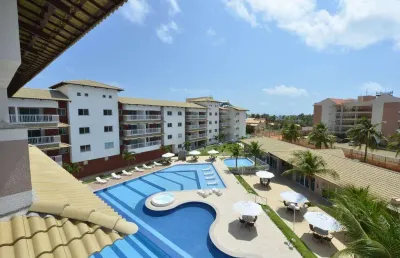 Apartamento para venda em aquiraz, porto das dunas, 3 dormitórios, 1 suíte, 3 banheiros, 1 vaga
