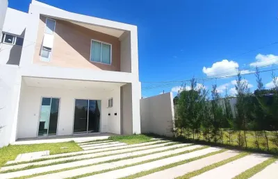Casa em condomínio para venda em eusébio, centro, 3 dormitórios, 1 suíte, 3 banheiros, 2 vagas