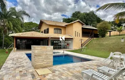 Casa em condomínio fechado com 4 quartos à venda em condados da lagoa, lagoa santa , 380 m2 por r$ 2.200.000