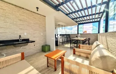 Cobertura com 4 quartos à venda no planalto, belo horizonte , 146 m2 por r$ 1.190.000