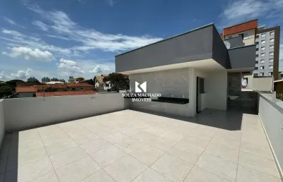 Cobertura com 3 quartos à venda na santa mônica, belo horizonte , 70 m2 por r$ 890.000