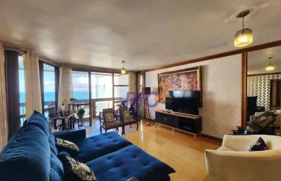Apartamento com 4 dormitórios à venda, 180 m² por r$ 3.500.000,00 - barramares - rio de janeiro/rj