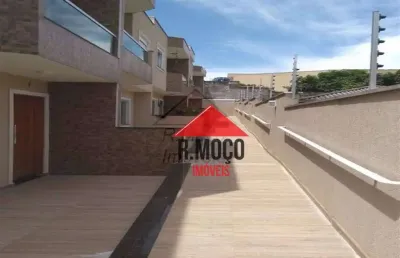 Sobrado em condomínio fechado com 03 dormitórios, sendo 01 suíte para alugar, 85 m² por r$ 3.113 - cidade patriarca - são paulo/sp
