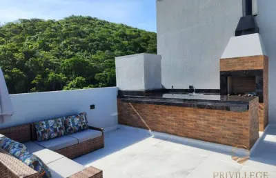 Cobertura com 3 dormitórios à venda, 197 m² por r$ 1.100.000 - palmas - governador celso ramos/sc.
