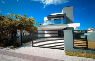 Casa com 3 dormitórios à venda, 214 m² por r$ 2.890.000,00 - palmas - governador celso ramos/sc