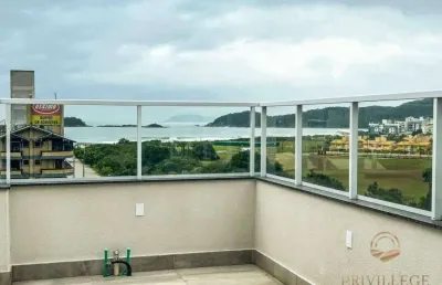 Cobertura com 3 dormitórios à venda, 150 m² por r$ 2.280.000,00 - praia de palmas - governador celso ramos/sc