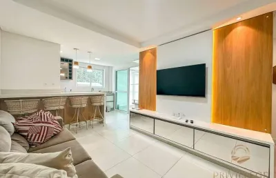 Apartamento com 3 dormitórios à venda, 79 m² por r$ 1.200.000,00 - praia de palmas - governador celso ramos/sc