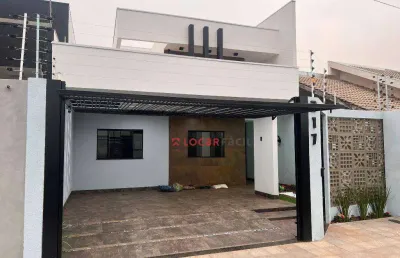Casa - 105m²- com 3 dormitórios à venda, por r$ 430.000 - jardim ecovalley - sarandi/pr