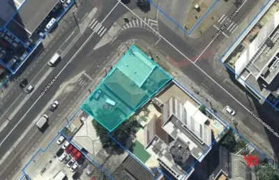 Terreno à venda na avenida paraná, 404, cabral, curitiba por r$ 2.500.000