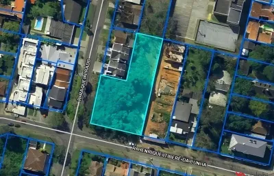Terreno comercial para alugar na rua henrique itiberê da cunha, 1016, bom retiro, curitiba por r$ 2.950