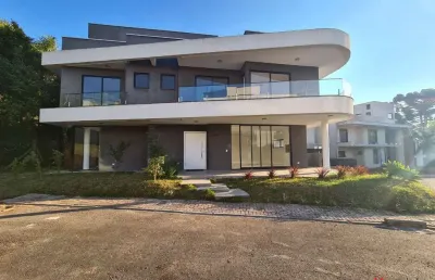 Casa em condomínio fechado com 4 quartos à venda na rua luiz tramontin, 1651, campo comprido, curitiba por r$ 2.590.000