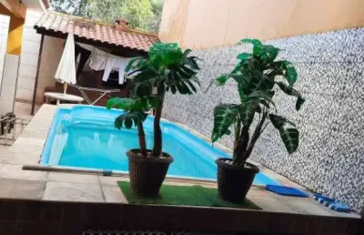 Casa 2 suítes, com piscina, à venda, conjunto azul, são joão de meriti,