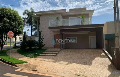 Casa com 3 dormitórios à venda, 306 m² por r$ 1.369.000,00 - condomínio buona vita - ribeirão preto/sp