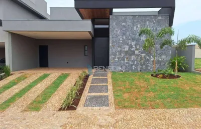 Casa com 3 dormitórios à venda, 190 m² por r$ 1.549.000,00 - condomínio quinta dos ventos  - ribeirão preto/sp