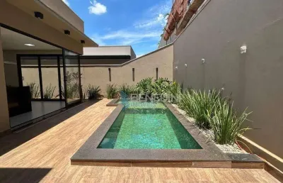Casa térrea com 03 suítes á venda em condomínio - bonfim paulista