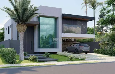 Casa de 350m² com 05 suites à venda em condomínio - alphavlille