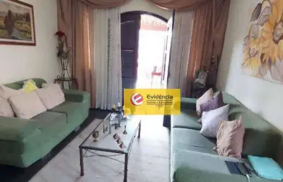 Sobrado à venda, 133 m² por r$ 600.000,00 - vila scarpelli - santo andré/sp