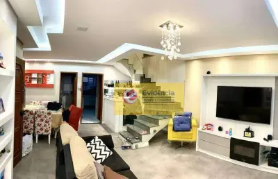Sobrado à venda, 231 m² por r$ 1.190.000,00 - vila alpina - santo andré/sp