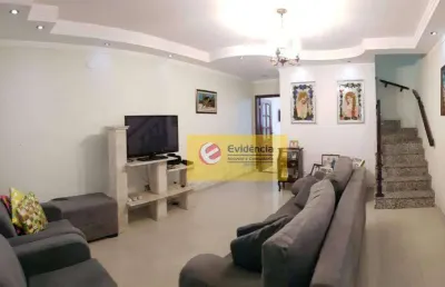 Sobrado à venda, 225 m² por r$ 1.100.000,00 - parque bandeirante - santo andré/sp