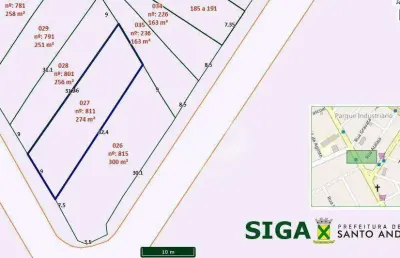 Terreno à venda, 279 m² por r$ 1.500.000,00 - vila humaitá - santo andré/sp