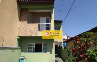 Sobrado à venda, 136 m² por r$ 540.000,00 - jardim paraíso - santo andré/sp