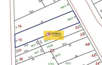 Terreno à venda, 389 m² por r$ 1.200.000,00 - vila helena - santo andré/sp