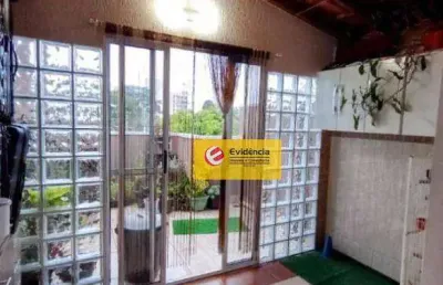 Cobertura com 3 dormitórios à venda, 85 m² por r$ 695.000,00 - jardim stella - santo andré/sp