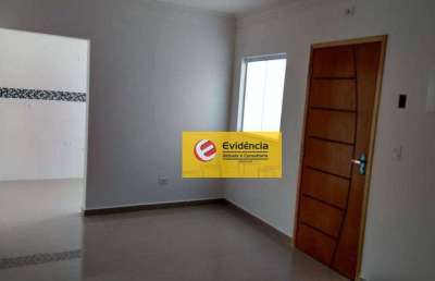 Apartamento com 2 dormitórios à venda, 50 m² por r$ 350.000,00 - jardim paraíso - santo andré/sp