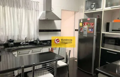 Sobrado à venda, 148 m² por r$ 670.000,00 - vila alzira - santo andré/sp