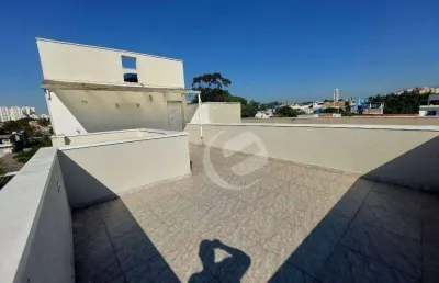 Cobertura com 2 dormitórios à venda, 80 m² por r$ 329.999,99 - vila floresta - santo andré/sp