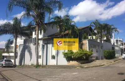 Sobrado com 3 dormitórios, 428 m² - venda por r$ 2.500.000,00 ou aluguel por r$ 13.772,31/mês - vila scarpelli - santo andré/sp