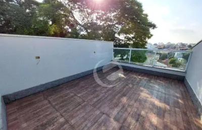 Cobertura à venda, 96 m² por r$ 456.000,00 - jardim paraíso - santo andré/sp