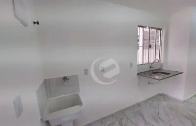 Kitnet para alugar, 25 m² por r$ 1.050,00/mês - jardim bom pastor - santo andré/sp
