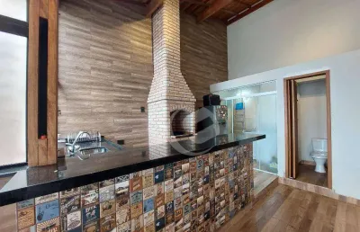 Cobertura à venda, 112 m² por r$ 605.000,00 - vila scarpelli - santo andré/sp