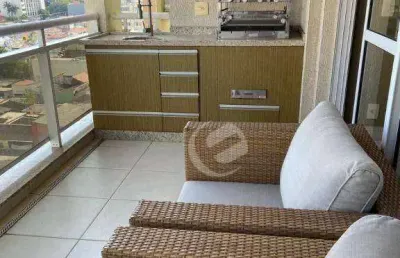 Apartamento para alugar, 128 m² por r$ 6.500,00/mês - centro - santo andré/sp