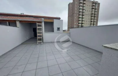Cobertura à venda, 126 m² por r$ 515.000,00 - vila humaitá - santo andré/sp