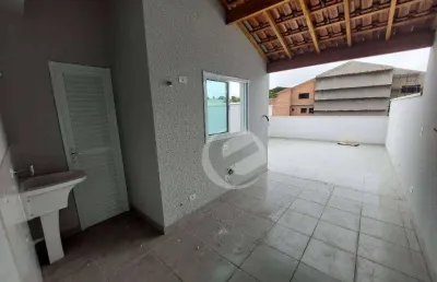 Cobertura à venda, 92 m² por r$ 470.000,00 - vila pires - santo andré/sp