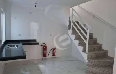 Cobertura à venda, 47 m² por r$ 540.000,00 - vila camilópolis - santo andré/sp