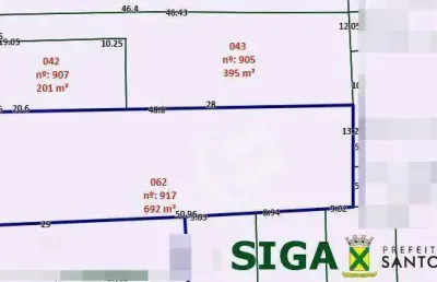 Terreno à venda, 1288 m² por r$ 3.410.000,00 - jardim bom pastor - santo andré/sp