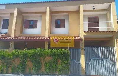 Sobrado com 3 dormitórios à venda por r$ 450.000,00 - jardim las vegas - santo andré/sp