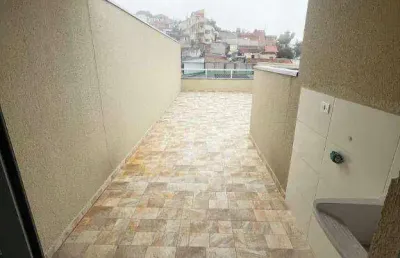 Cobertura à venda, 78 m² por r$ 500.000,00 - jardim guarará - santo andré/sp