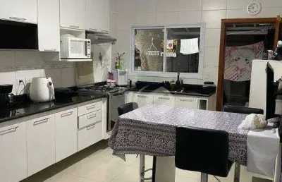 Sobrado à venda, 134 m² por r$ 575.000,00 - vila junqueira - santo andré/sp