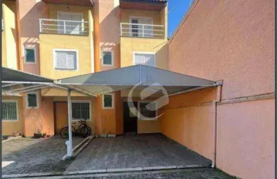 Sobrado à venda, 108 m² por r$ 650.000,00 - vila guiomar - santo andré/sp