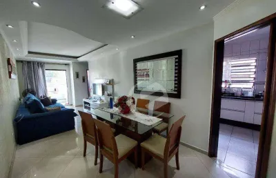Cobertura à venda, 136 m² por r$ 449.999,99 - jardim stella - santo andré/sp