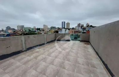 Cobertura à venda, 106 m² por r$ 449.999,99 - vila alzira - santo andré/sp