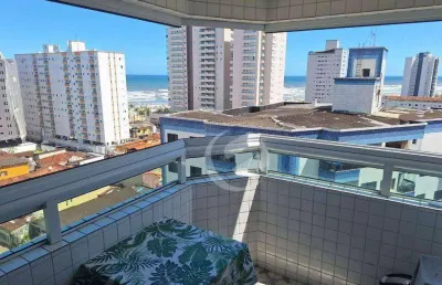 Apartamento à venda, 96 m² por r$ 350.000,00 - mirim - praia grande/sp