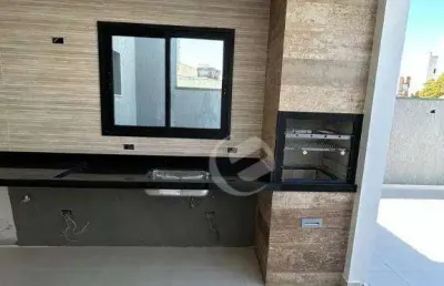 Cobertura à venda, 103 m² por r$ 550.000,00 - vila valparaíso - santo andré/sp